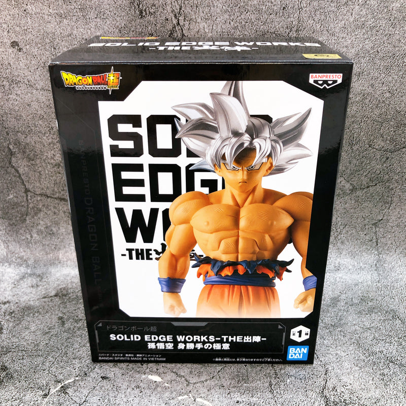 Dragon Ball Super Son Goku Ultra Instinct SOLID EDGE WORKS